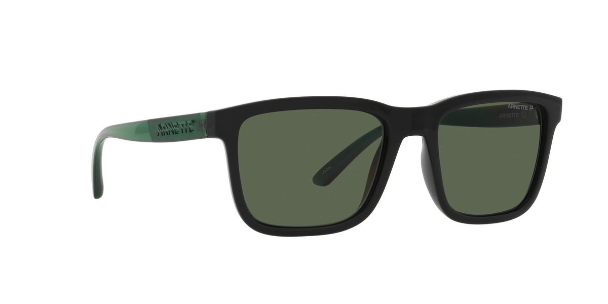 Arnette Lebowl 0AN4321 28719A 54 Black / Dark Green Polarized 54 / Polycarbonate / Injected / Injected