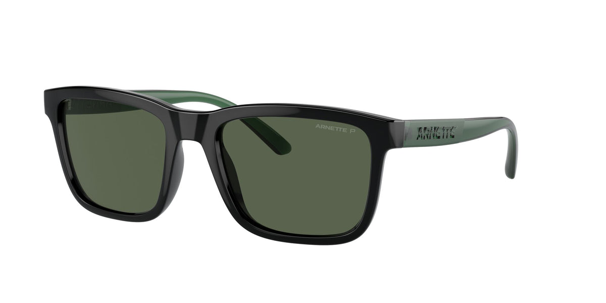 Arnette Lebowl 0AN4321 28719A 54 Black / Dark Green Polarized 54 / Polycarbonate / Injected / Injected
