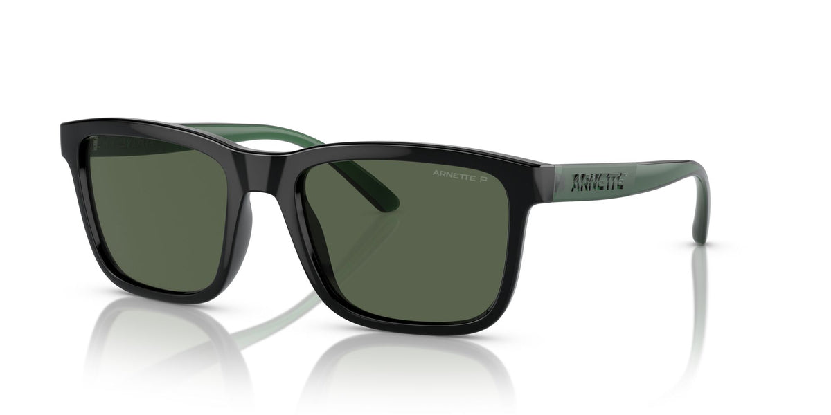 Arnette Lebowl 0AN4321 28719A 54 Black / Dark Green Polarized 54 / Polycarbonate / Injected / Injected