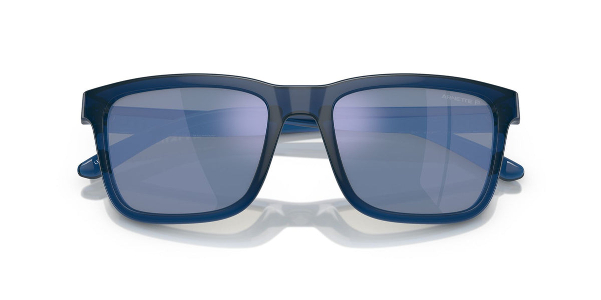 Arnette Lebowl 0AN4321 287322 54 Transparent Blue / Dark Grey Mirror Water Polarized 54 / Polycarbonate / Injected / Injected