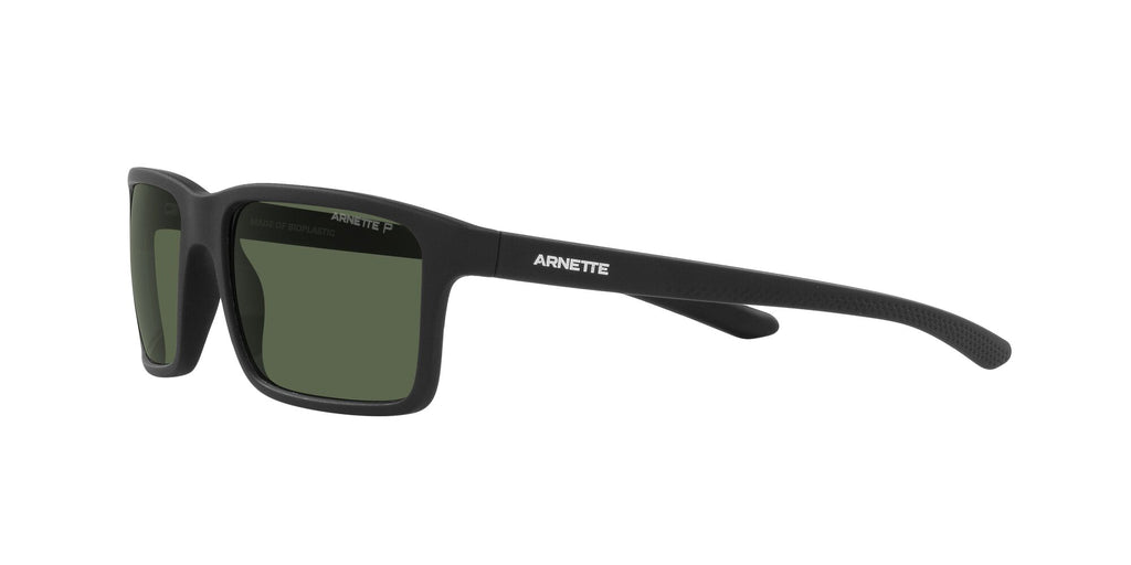 Arnette Mwamba 0AN4322 27589A 57 Matte Black / Dark Green Polarized 57 / Polycarbonate / Injected / Injected