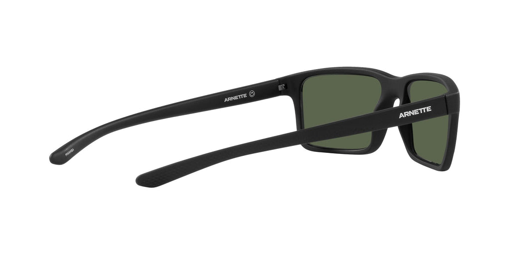 Arnette Mwamba 0AN4322 27589A 57 Matte Black / Dark Green Polarized 57 / Polycarbonate / Injected / Injected