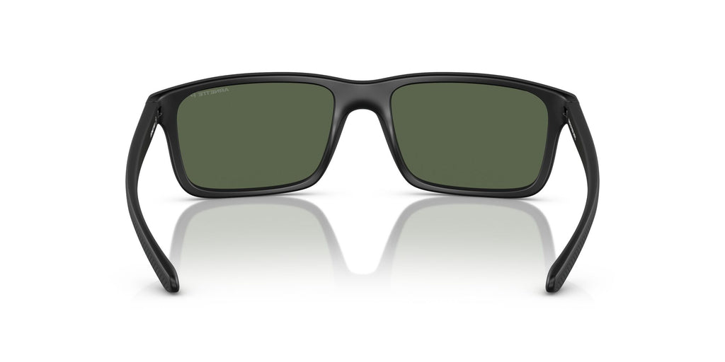 Arnette Mwamba 0AN4322 27589A 57 Matte Black / Dark Green Polarized 57 / Polycarbonate / Injected / Injected