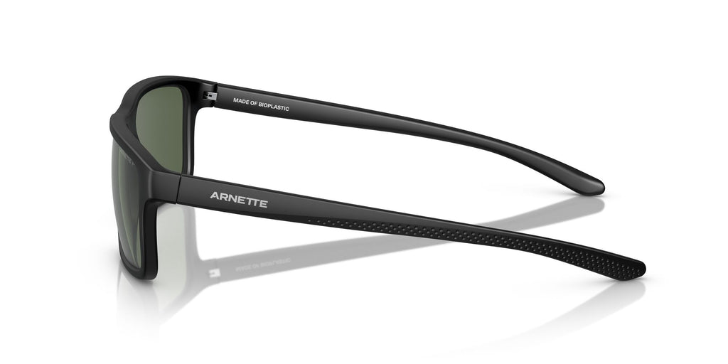 Arnette Mwamba 0AN4322 27589A 57 Matte Black / Dark Green Polarized 57 / Polycarbonate / Injected / Injected