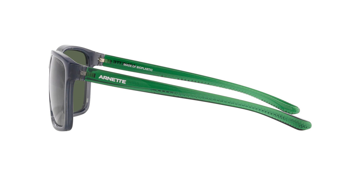 Arnette Sokatra 0AN4323 27869A 59 Transparent Grey / Dark Green Polarized 59 / Polycarbonate / Injected / Injected