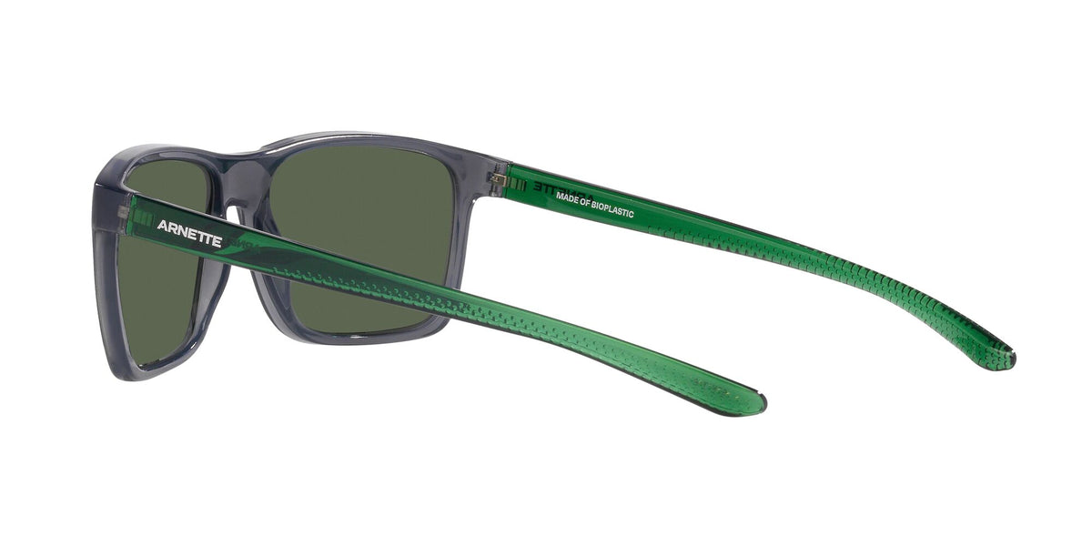 Arnette Sokatra 0AN4323 27869A 59 Transparent Grey / Dark Green Polarized 59 / Polycarbonate / Injected / Injected