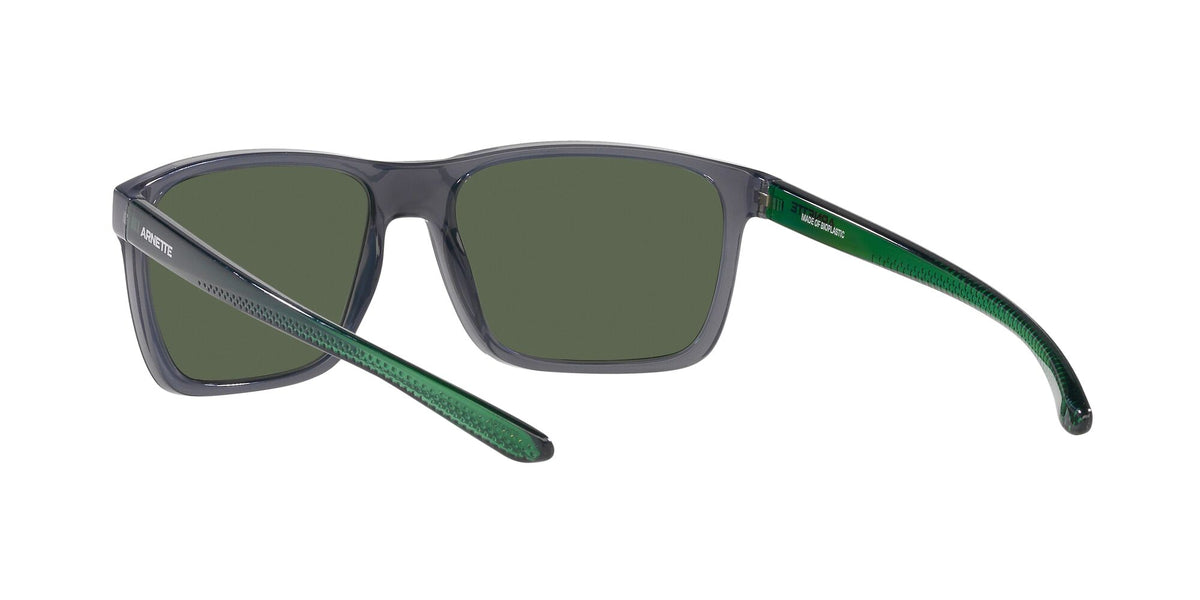 Arnette Sokatra 0AN4323 27869A 59 Transparent Grey / Dark Green Polarized 59 / Polycarbonate / Injected / Injected
