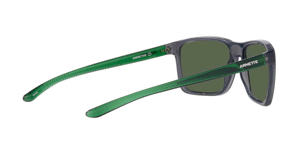 Arnette Sokatra 0AN4323 27869A 59 Transparent Grey / Dark Green Polarized 59 / Polycarbonate / Injected / Injected