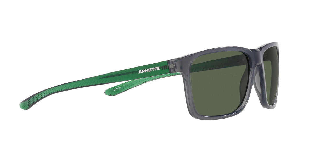 Arnette Sokatra 0AN4323 27869A 59 Transparent Grey / Dark Green Polarized 59 / Polycarbonate / Injected / Injected