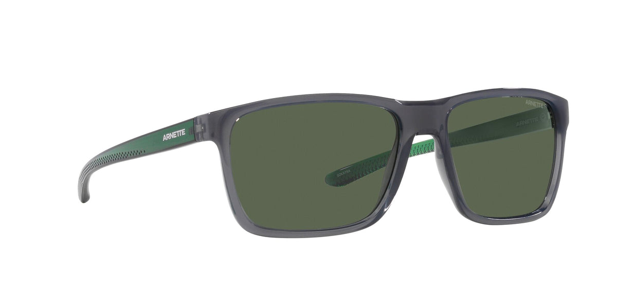 Arnette Sokatra 0AN4323 27869A 59 Transparent Grey / Dark Green Polarized 59 / Polycarbonate / Injected / Injected