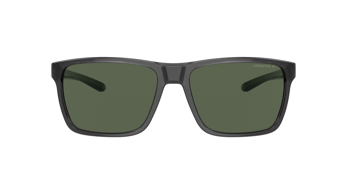 Arnette Sokatra 0AN4323 27869A 59 Transparent Grey / Dark Green Polarized 59 / Polycarbonate / Injected / Injected