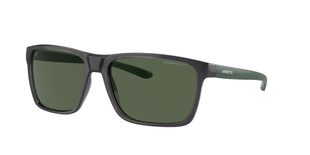 Arnette Sokatra 0AN4323 27869A 59 Transparent Grey / Dark Green Polarized 59 / Polycarbonate / Injected / Injected