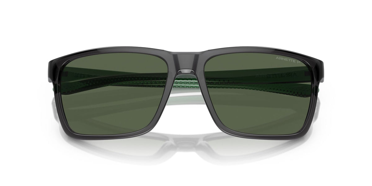 Arnette Sokatra 0AN4323 27869A 59 Transparent Grey / Dark Green Polarized 59 / Polycarbonate / Injected / Injected