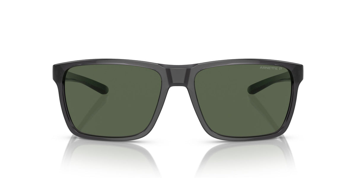 Arnette Sokatra 0AN4323 27869A 59 Transparent Grey / Dark Green Polarized 59 / Polycarbonate / Injected / Injected