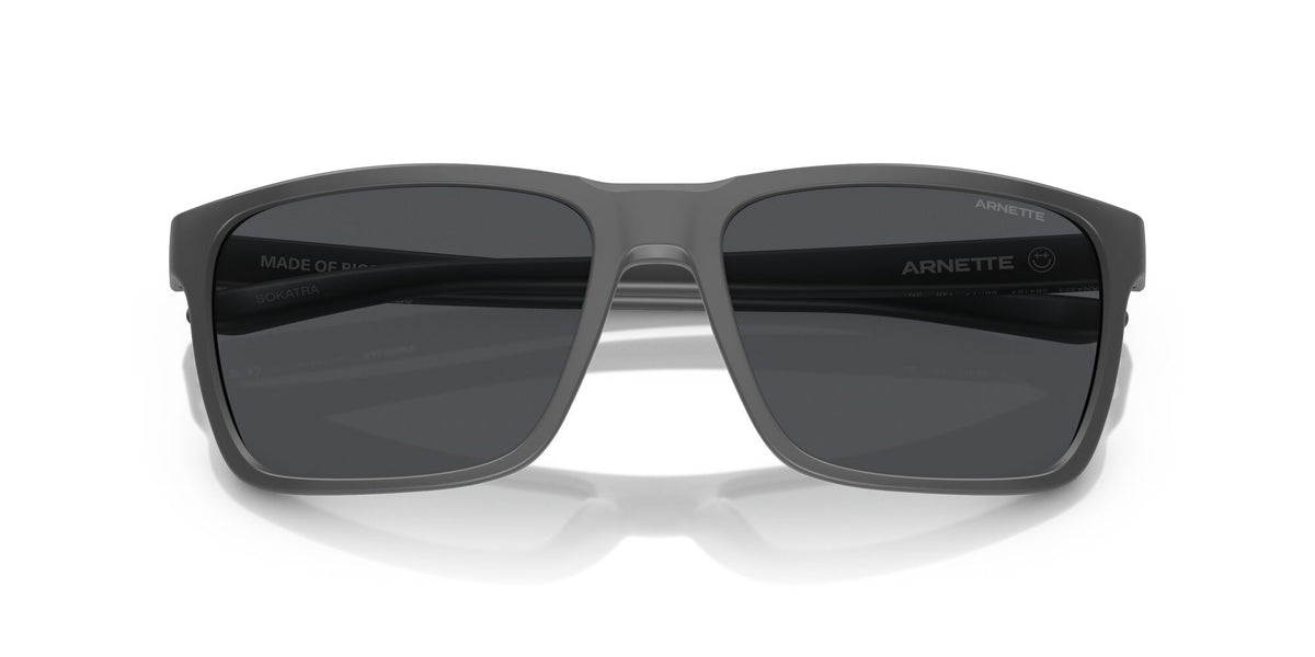 Arnette Sokatra 0AN4323 284187 59 Matte Grey / Dark Grey 59 / Polycarbonate / Injected / Injected