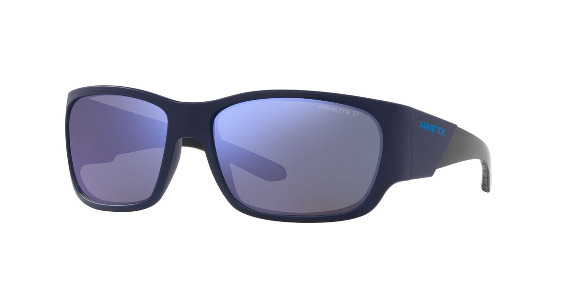 Arnette Lil' Snap 0AN4324 276222 61 Matte Blue / Dark Grey Mirror Water Polarized 61 / Polycarbonate / Injected / Injected