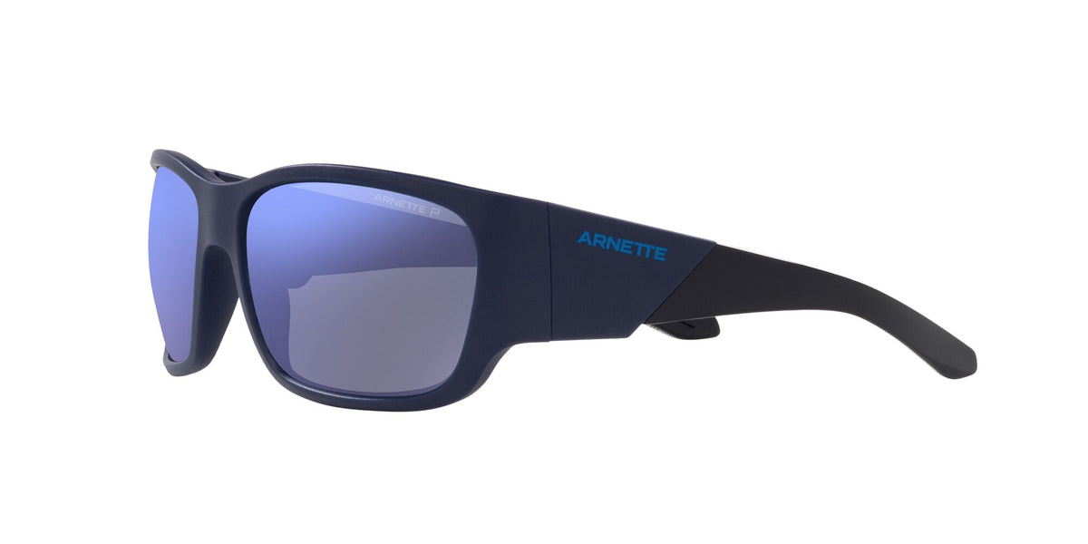 Arnette Lil' Snap 0AN4324 276222 61 Matte Blue / Dark Grey Mirror Water Polarized 61 / Polycarbonate / Injected / Injected