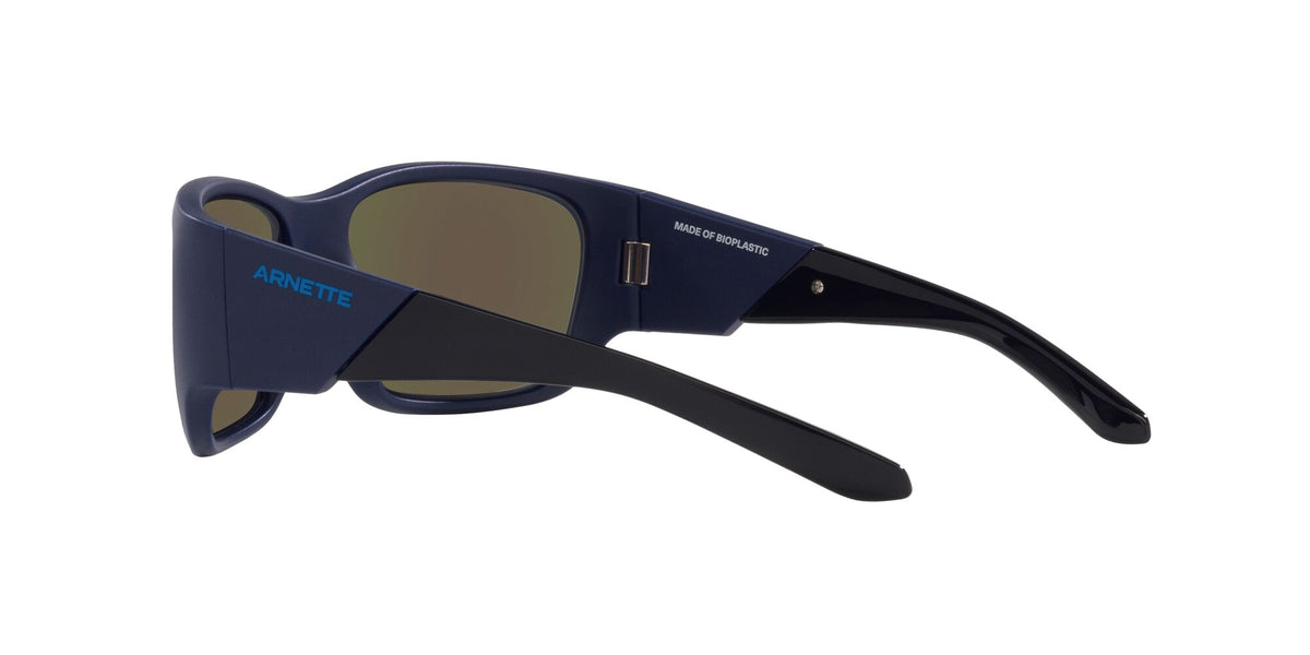 Arnette Lil' Snap 0AN4324 276222 61 Matte Blue / Dark Grey Mirror Water Polarized 61 / Polycarbonate / Injected / Injected