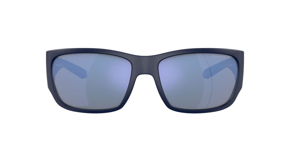 Arnette Lil' Snap 0AN4324 276222 61 Matte Blue / Dark Grey Mirror Water Polarized 61 / Polycarbonate / Injected / Injected