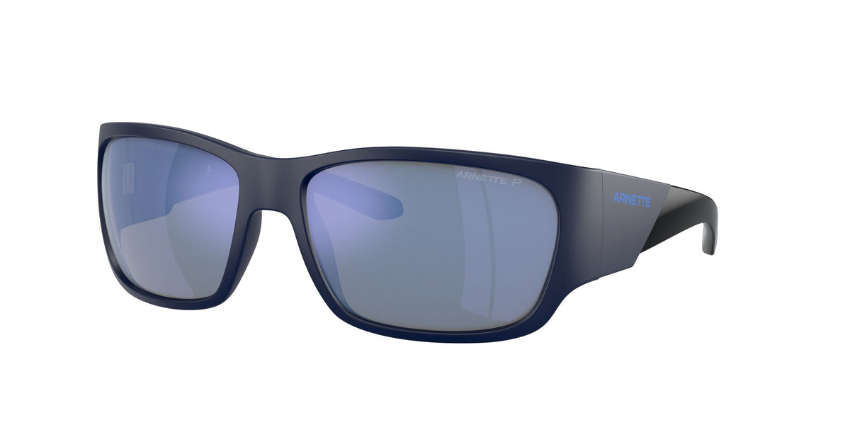 Arnette Lil' Snap 0AN4324 276222 61 Matte Blue / Dark Grey Mirror Water Polarized 61 / Polycarbonate / Injected / Injected
