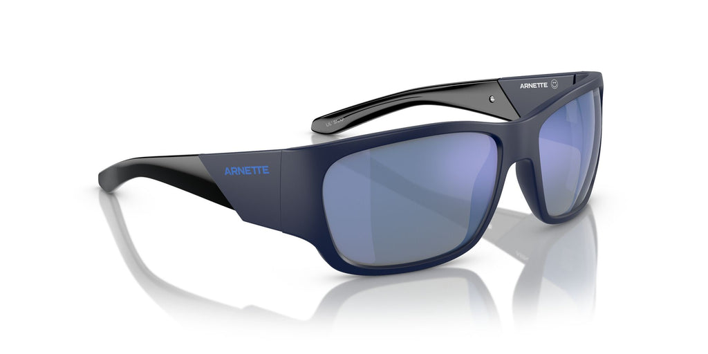 Arnette Lil' Snap 0AN4324 276222 61 Matte Blue / Dark Grey Mirror Water Polarized 61 / Polycarbonate / Injected / Injected