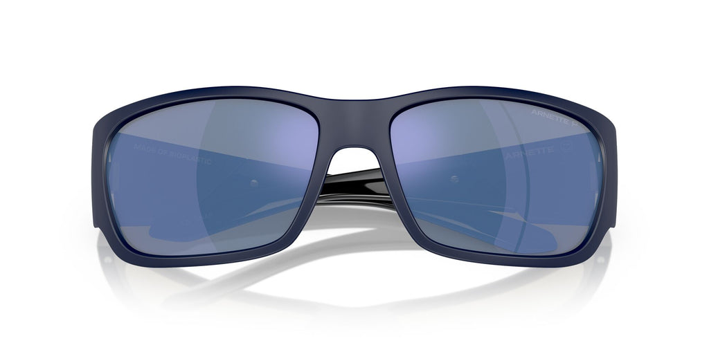 Arnette Lil' Snap 0AN4324 276222 61 Matte Blue / Dark Grey Mirror Water Polarized 61 / Polycarbonate / Injected / Injected