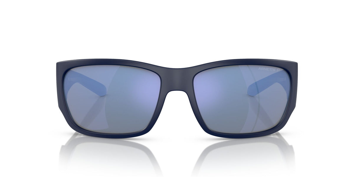 Arnette Lil' Snap 0AN4324 276222 61 Matte Blue / Dark Grey Mirror Water Polarized 61 / Polycarbonate / Injected / Injected