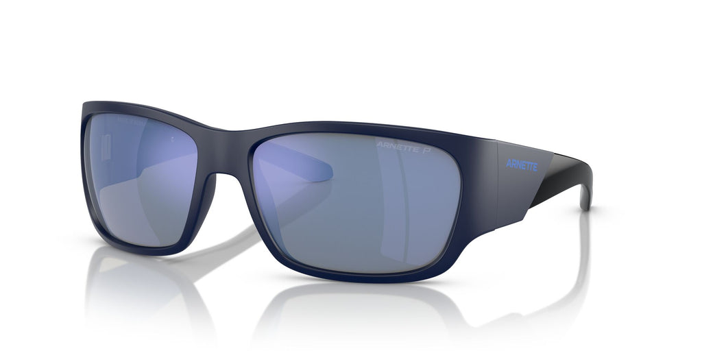 Arnette Lil' Snap 0AN4324 276222 61 Matte Blue / Dark Grey Mirror Water Polarized 61 / Polycarbonate / Injected / Injected