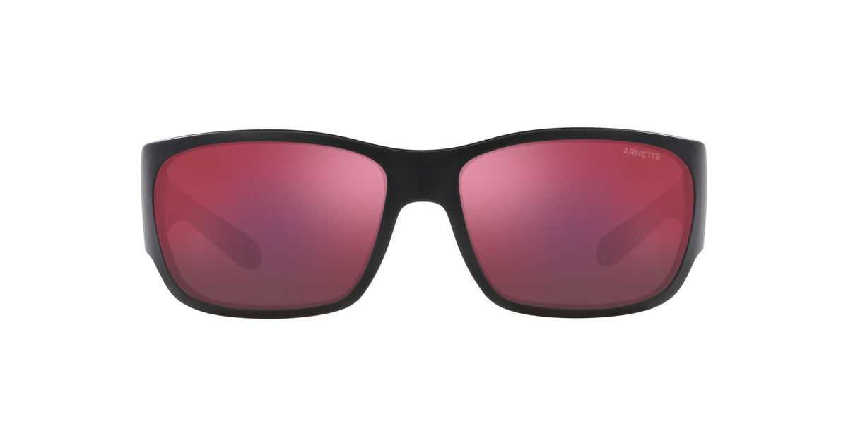 Arnette Lil' Snap 0AN4324 28056Q 61 Matte Black / Grey Mirror Orange/Yellow 61 / Polycarbonate / Injected / Injected