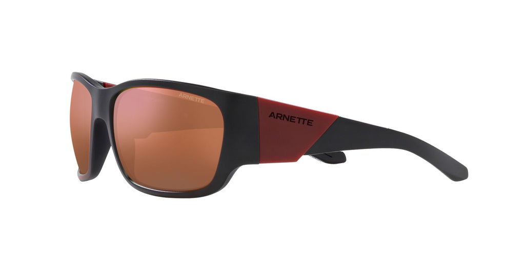 Arnette Lil' Snap 0AN4324 28056Q 61 Matte Black / Grey Mirror Orange/Yellow 61 / Polycarbonate / Injected / Injected