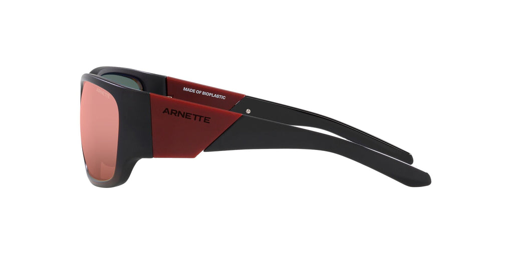 Arnette Lil' Snap 0AN4324 28056Q 61 Matte Black / Grey Mirror Orange/Yellow 61 / Polycarbonate / Injected / Injected