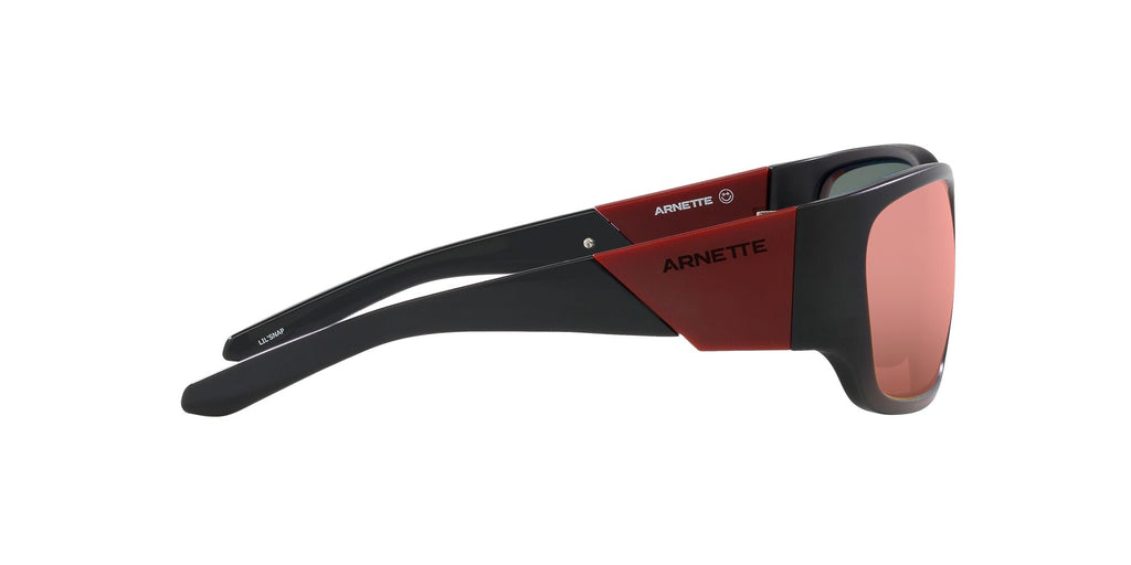 Arnette Lil' Snap 0AN4324 28056Q 61 Matte Black / Grey Mirror Orange/Yellow 61 / Polycarbonate / Injected / Injected