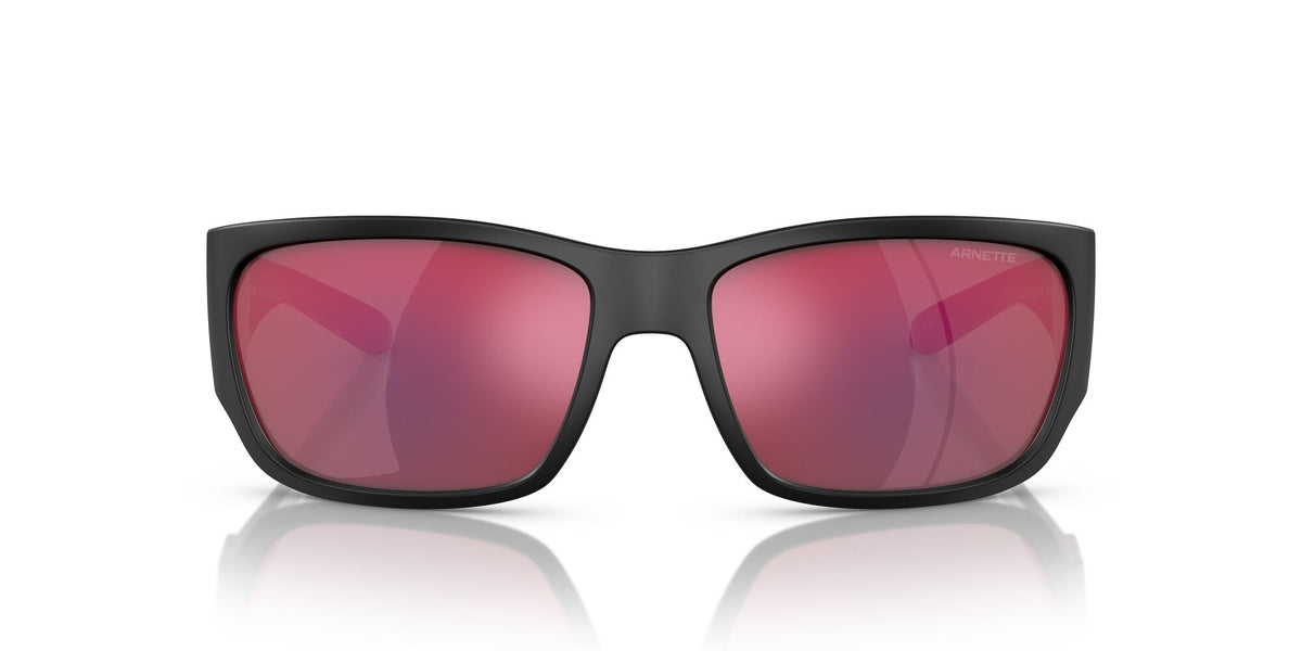 Arnette Lil' Snap 0AN4324 28056Q 61 Matte Black / Grey Mirror Orange/Yellow 61 / Polycarbonate / Injected / Injected