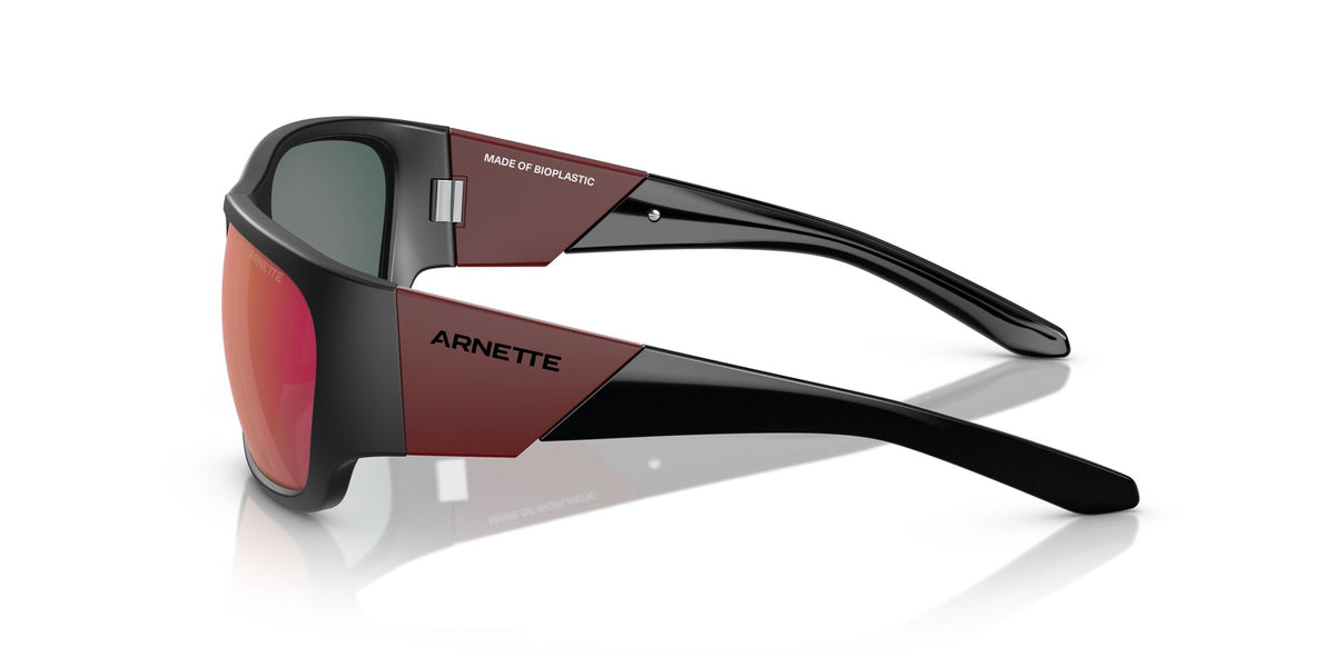 Arnette Lil' Snap 0AN4324 28056Q 61 Matte Black / Grey Mirror Orange/Yellow 61 / Polycarbonate / Injected / Injected