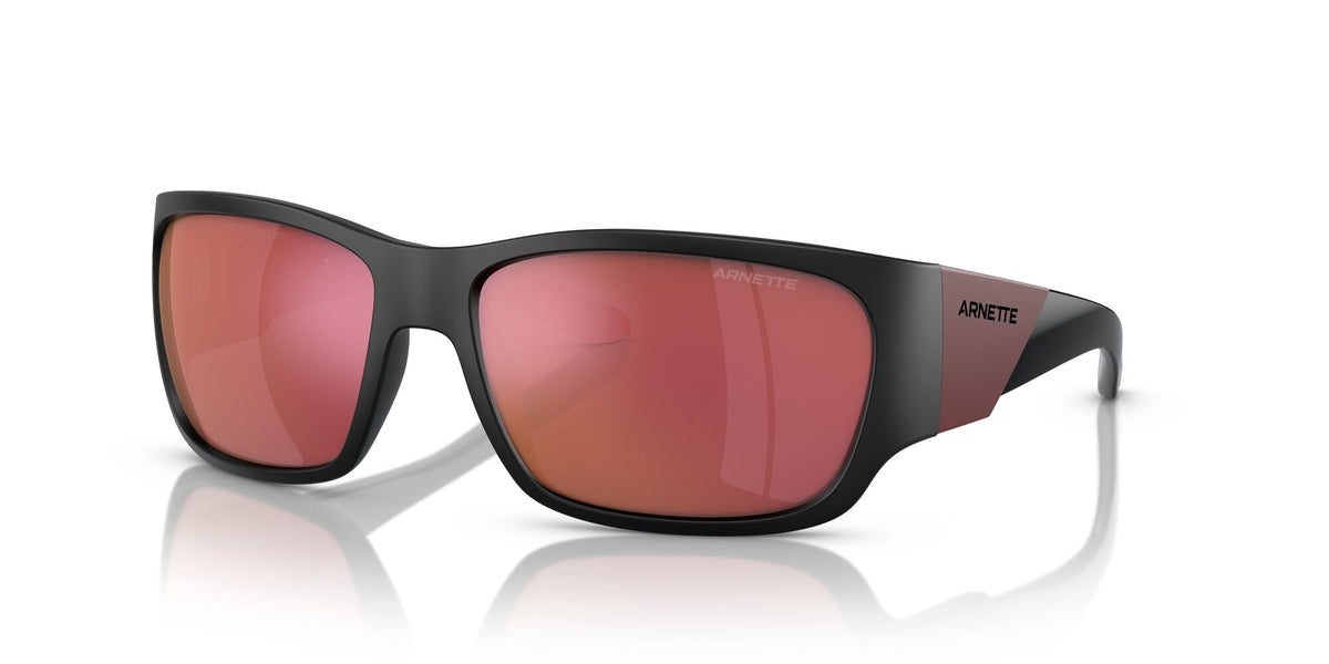 Arnette Lil' Snap 0AN4324 28056Q 61 Matte Black / Grey Mirror Orange/Yellow 61 / Polycarbonate / Injected / Injected