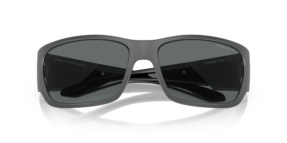 Arnette Lil' Snap 0AN4324 284181 61 Matte Grey / Polarized Grey 61 / Polycarbonate / Injected / Injected