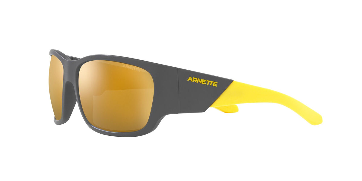Arnette Lil' Snap 0AN4324 28775A 61 Matte Grey / Gold 61 / Polycarbonate / Injected / Injected