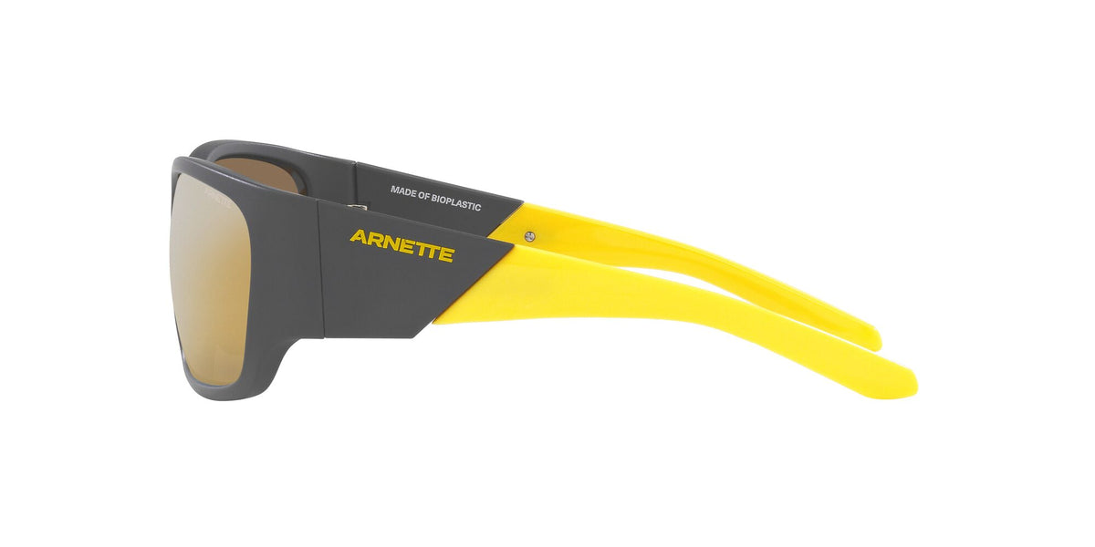 Arnette Lil' Snap 0AN4324 28775A 61 Matte Grey / Gold 61 / Polycarbonate / Injected / Injected