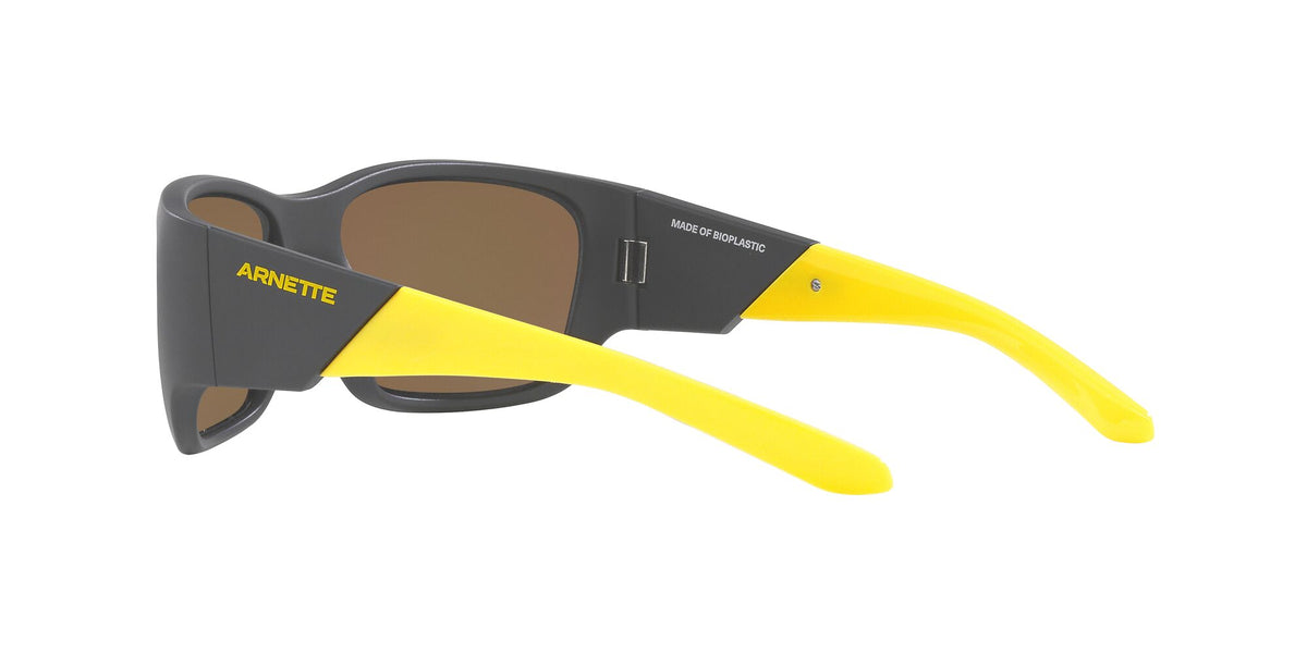 Arnette Lil' Snap 0AN4324 28775A 61 Matte Grey / Gold 61 / Polycarbonate / Injected / Injected