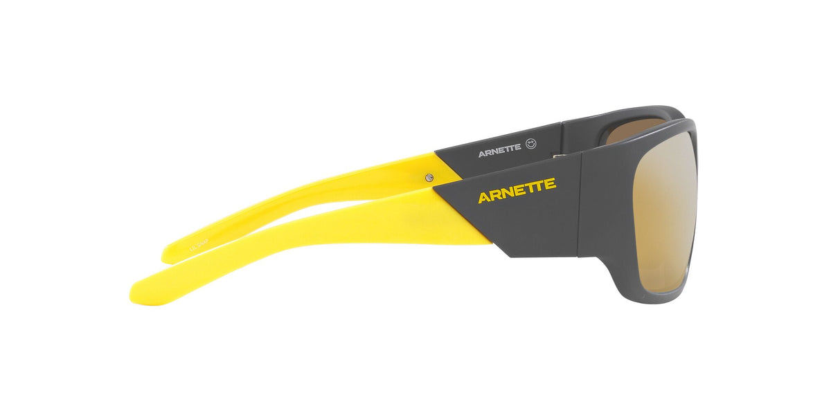 Arnette Lil' Snap 0AN4324 28775A 61 Matte Grey / Gold 61 / Polycarbonate / Injected / Injected