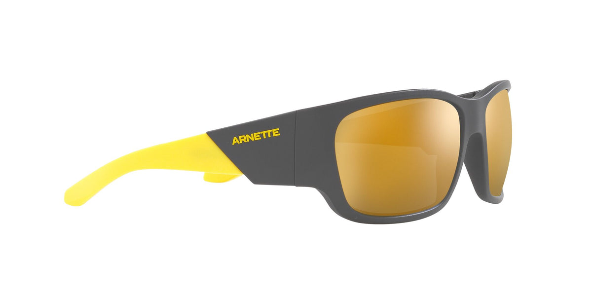 Arnette Lil' Snap 0AN4324 28775A 61 Matte Grey / Gold 61 / Polycarbonate / Injected / Injected