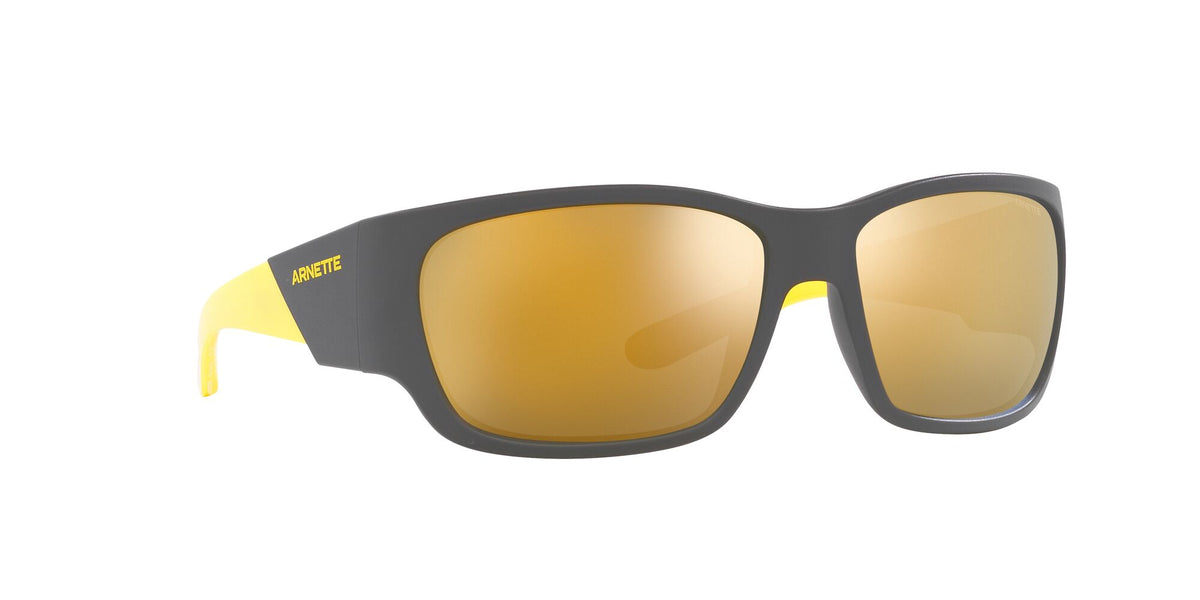 Arnette Lil' Snap 0AN4324 28775A 61 Matte Grey / Gold 61 / Polycarbonate / Injected / Injected