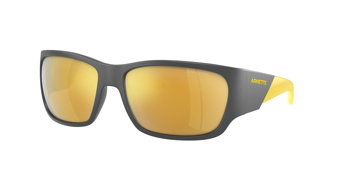 Arnette Lil' Snap 0AN4324 28775A 61 Matte Grey / Gold 61 / Polycarbonate / Injected / Injected