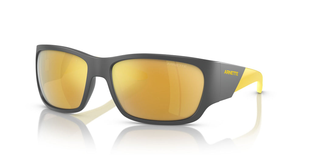Arnette Lil' Snap 0AN4324 28775A 61 Matte Grey / Gold 61 / Polycarbonate / Injected / Injected