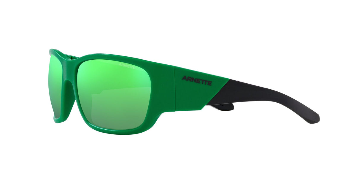 Arnette Lil' Snap 0AN4324 2878F2 61 Matte Green / Green Mirror 61 / Polycarbonate / Injected / Injected