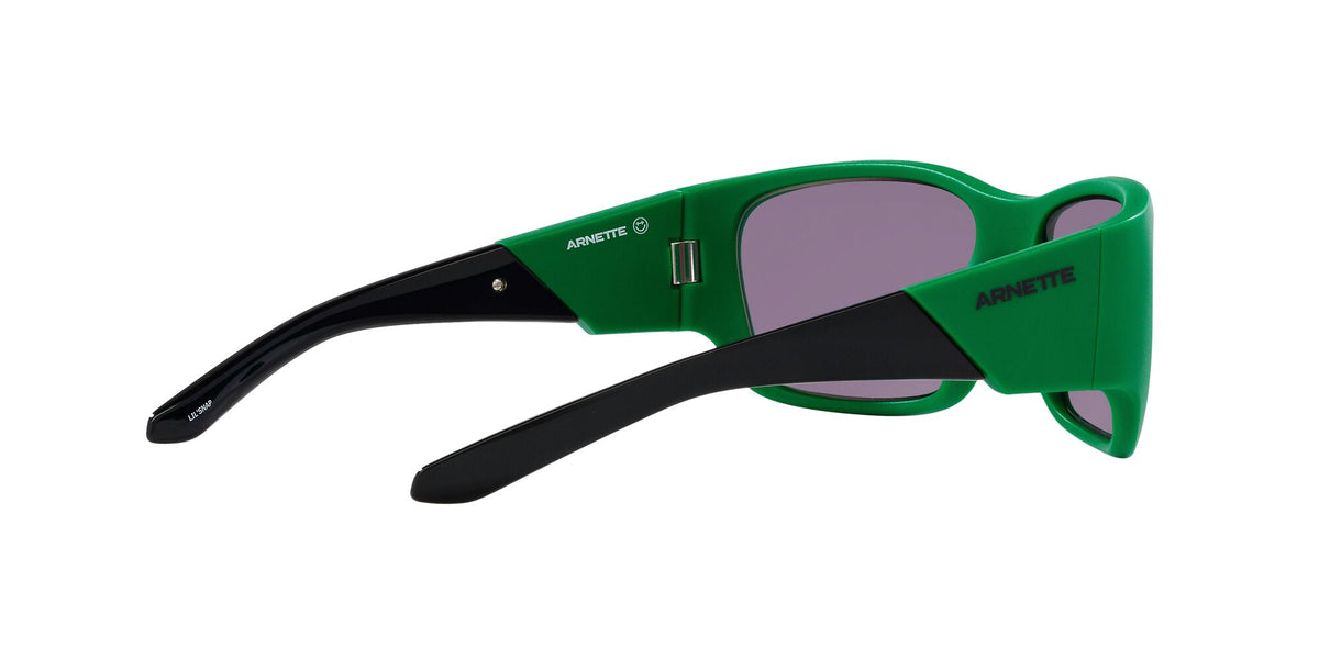 Arnette Lil' Snap 0AN4324 2878F2 61 Matte Green / Green Mirror 61 / Polycarbonate / Injected / Injected