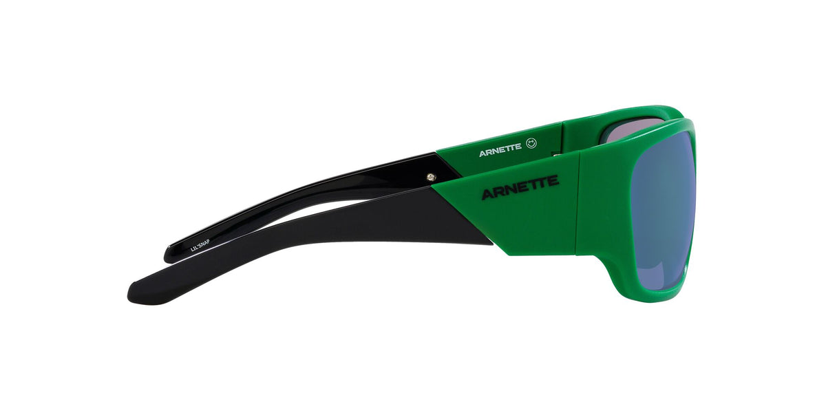 Arnette Lil' Snap 0AN4324 2878F2 61 Matte Green / Green Mirror 61 / Polycarbonate / Injected / Injected