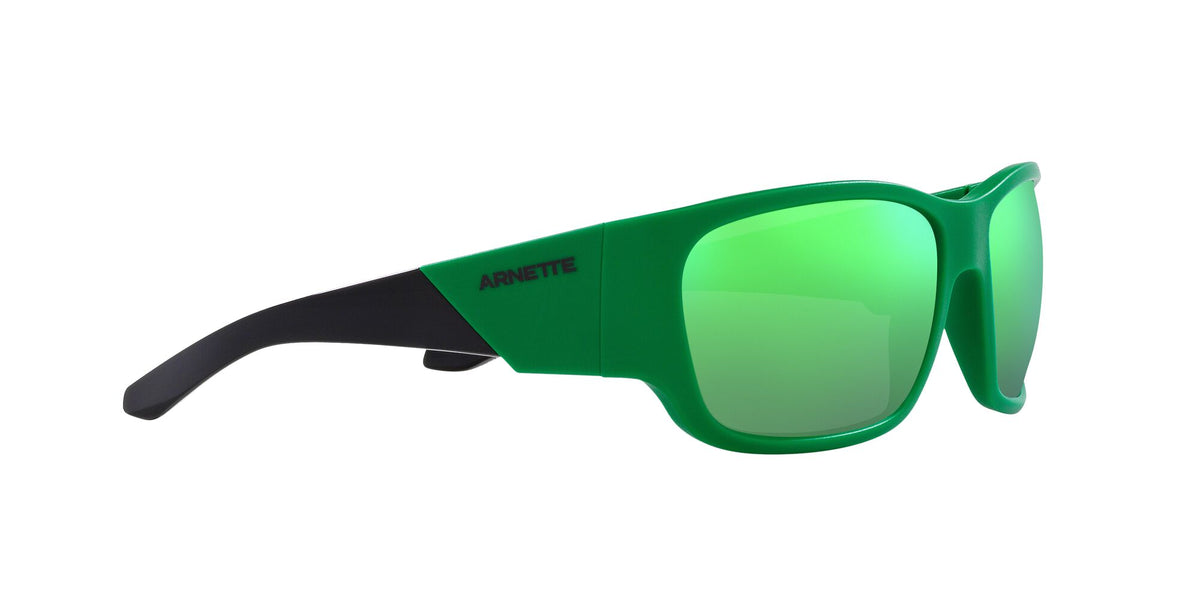 Arnette Lil' Snap 0AN4324 2878F2 61 Matte Green / Green Mirror 61 / Polycarbonate / Injected / Injected