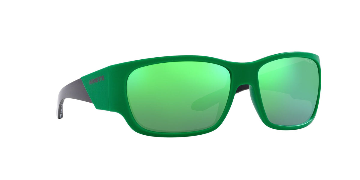 Arnette Lil' Snap 0AN4324 2878F2 61 Matte Green / Green Mirror 61 / Polycarbonate / Injected / Injected