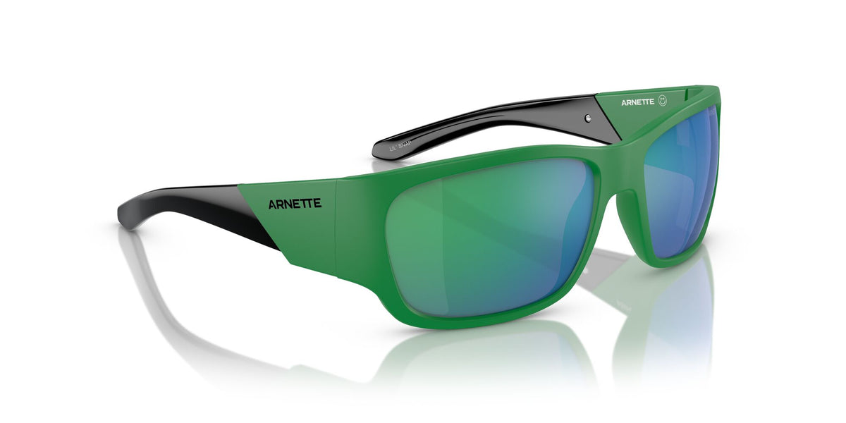 Arnette Lil' Snap 0AN4324 2878F2 61 Matte Green / Green Mirror 61 / Polycarbonate / Injected / Injected